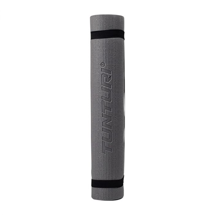 Tunturi PVC Yogamat 4mm Anthracite With Print