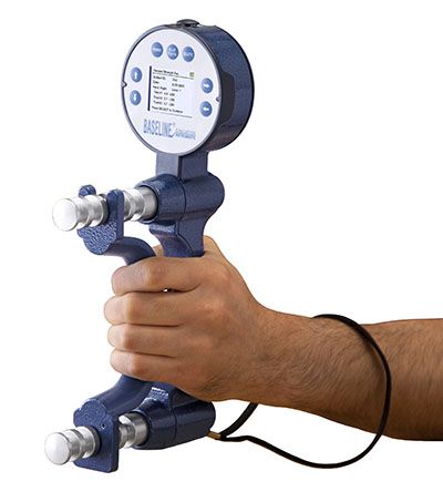 Proper Grip Strength Testing Procedures with the Jamar Hand Grip  Dynamometer 